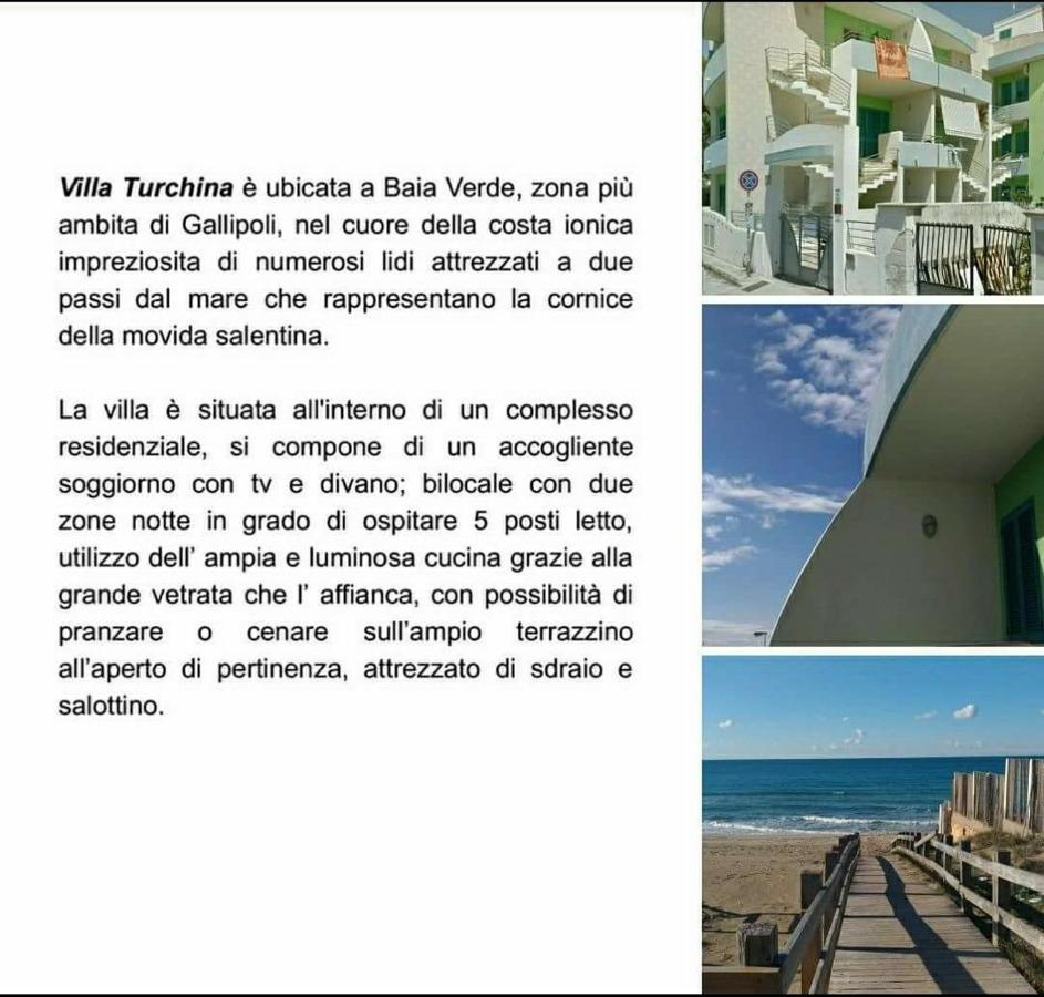 Villa Turchina Gallipoli Extérieur photo